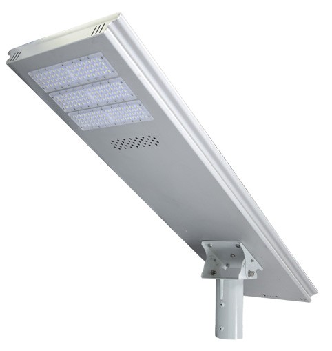 High power smart integrated LED solar street light 80W 8000lumen