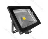 DC12V & 24V 50w led pir flood light 