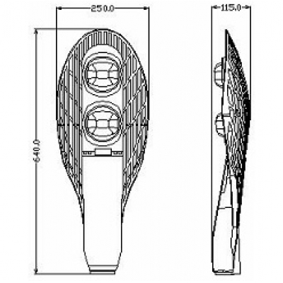 100W street light